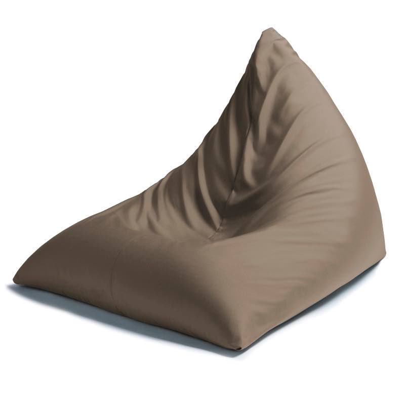 All-Weather Twist Bean Bag Chair - Taupe